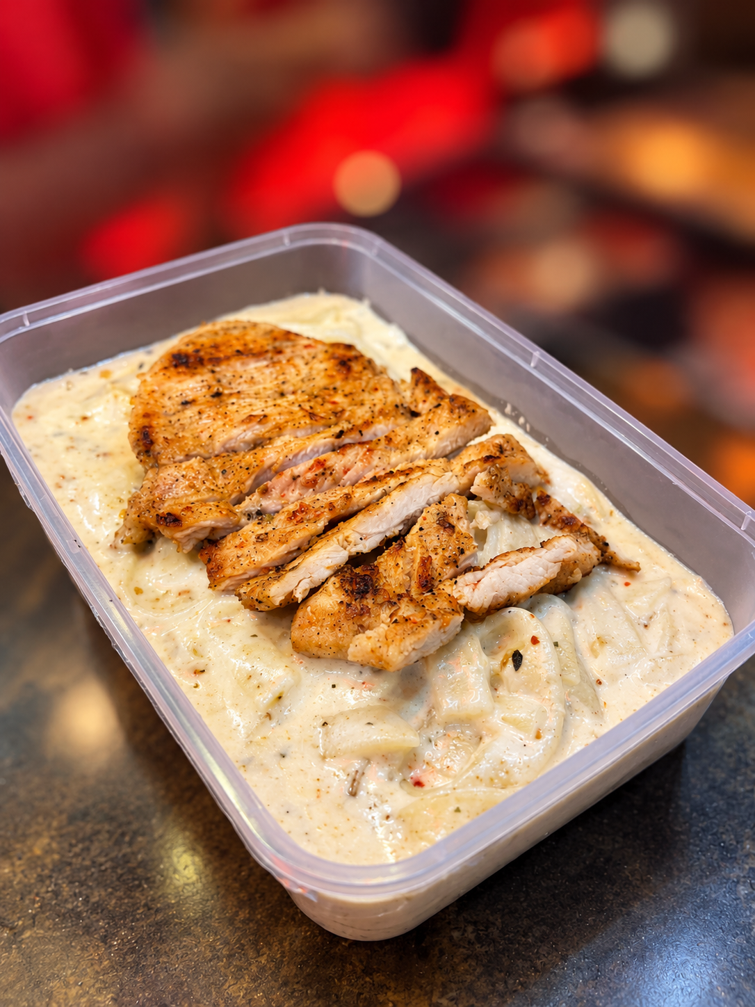 Chicken Gr. Alfredo Pasta — Zingerella