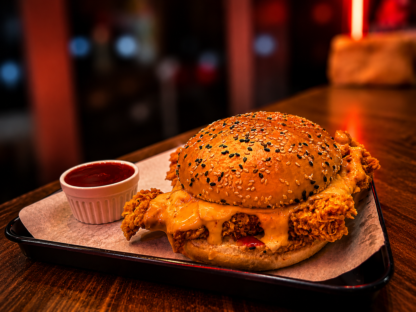 Zingerella Special Burger — Zingerella